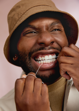 Breezy Braces Home - How It Works - Man With Floss