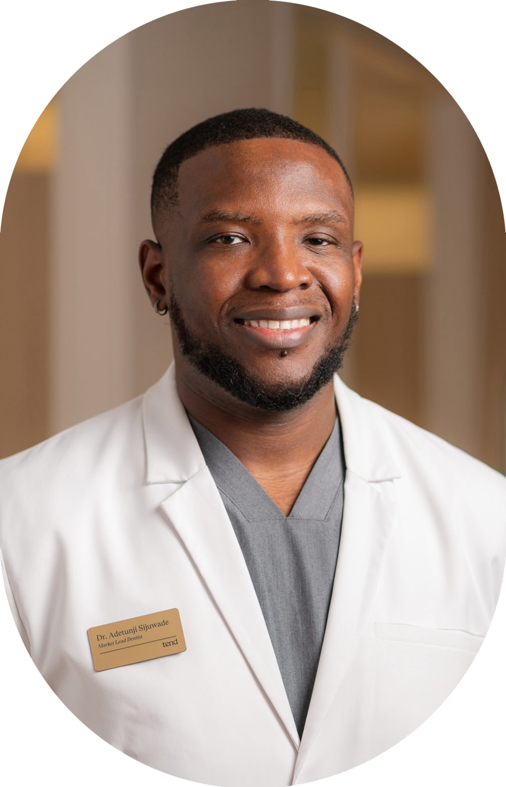 Dr. Adetunji Sijuwade from Tend Dental.