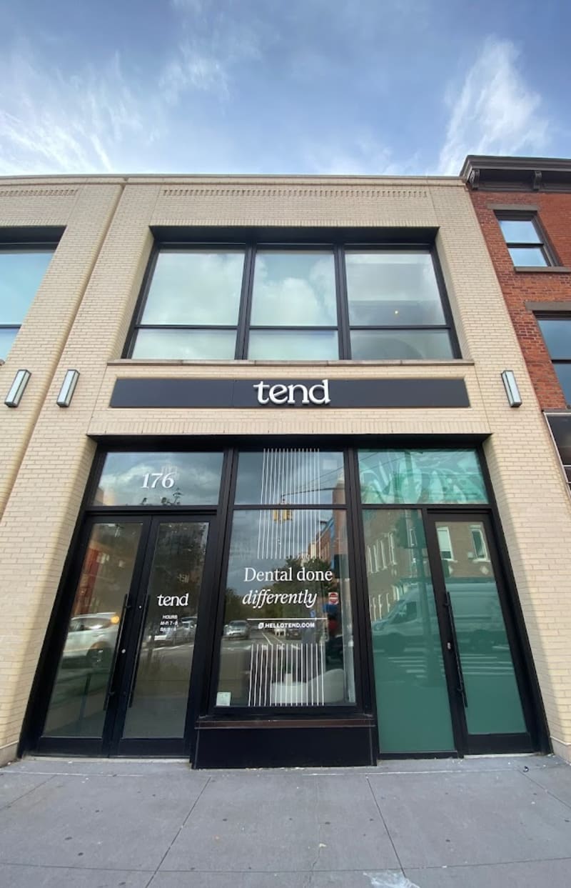 The exterior of Tend Dental Williamsburg