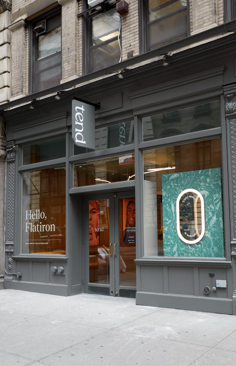 The exterior of Tend Dental Flatiron