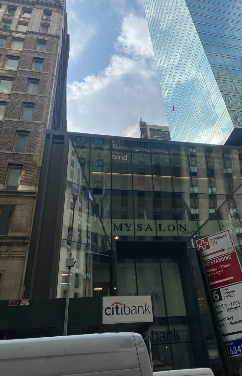 The exterior of Tend Dental Upper East Side