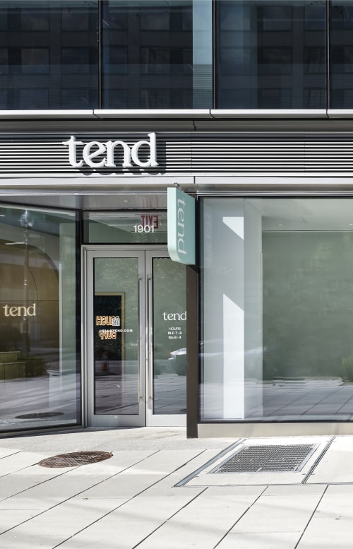 The exterior of Tend Dental Golden Triangle